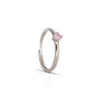 Anello Dilvdò Donna Solitaire in Argento Zircone ANSOLBRS3